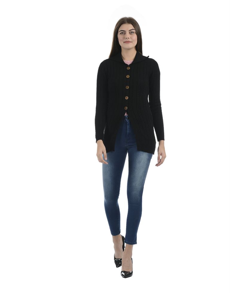 Porto Bello Women Casual Winter Wear Cardigan